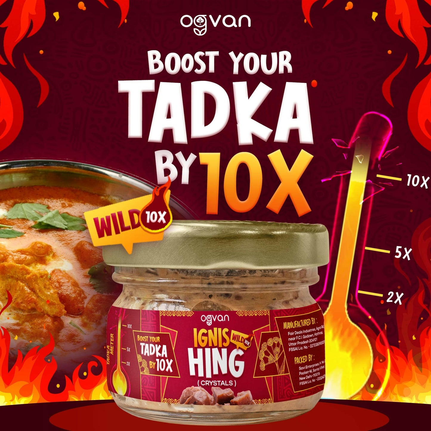 Ignis Wild 100% Pure Hing Granules 10g.
