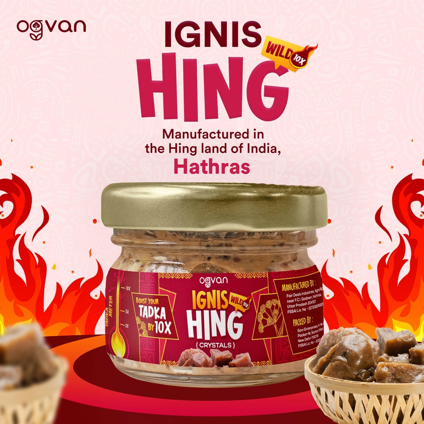 Ignis Wild 100% Pure Hing Granules 10g.