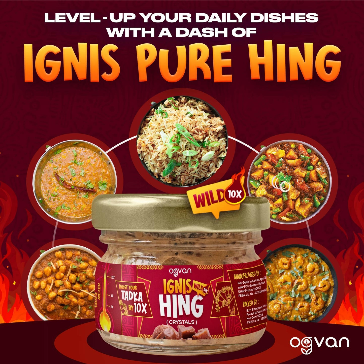 Ignis Wild 100% Pure Hing Granules 10g.