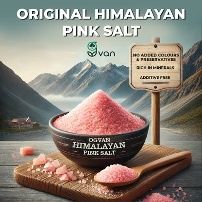 Original Himalayan Pink Salt| Less Sodium, More Health