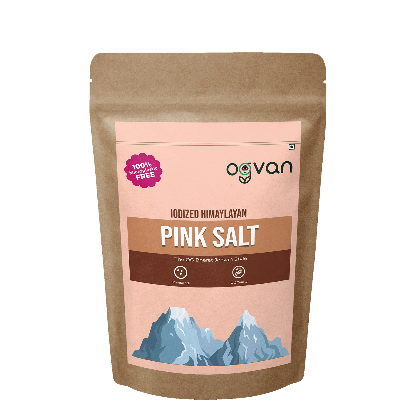 Iodized Himalayan Pink Salt