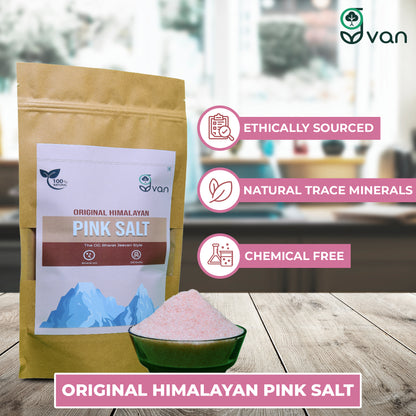 Original Himalayan Pink Salt| Less Sodium, More Health