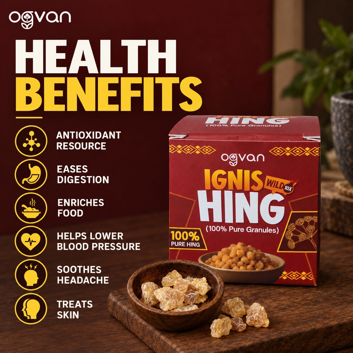 Ignis Wild 100% Pure Hing Granules 10g