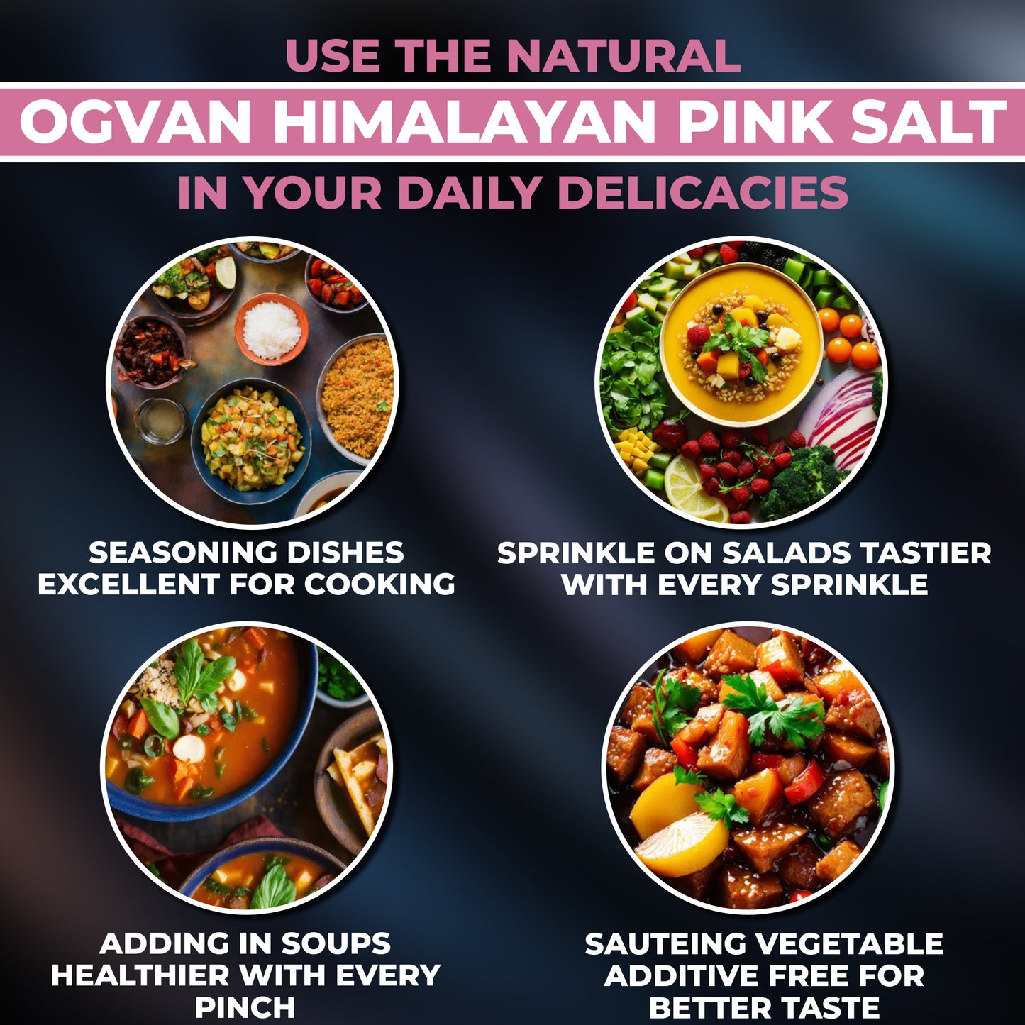 Original Himalayan Pink Salt| Less Sodium, More Health